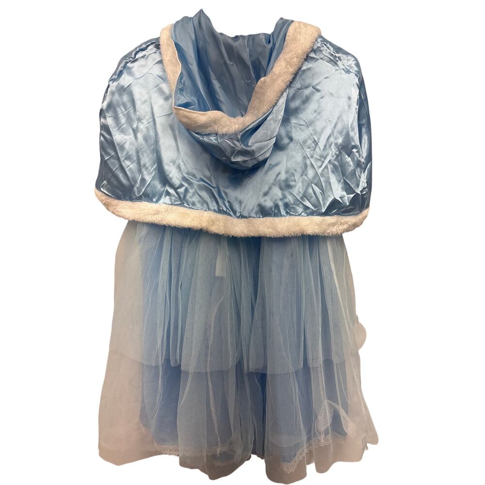 Child girl Classic blue Cinderella dress, cape&purse 6-8 yrs Halloween costume - Picture 5 of 9